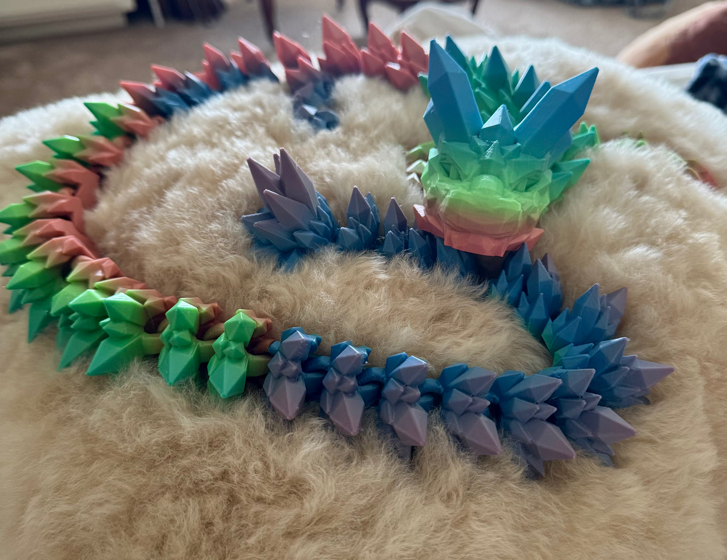 3-D Printed Dragon