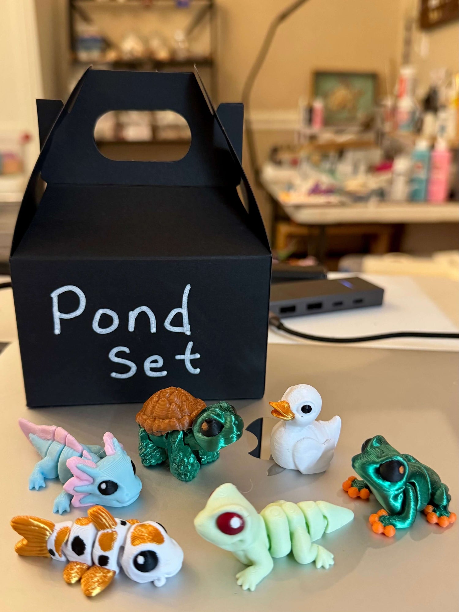 Colorful Pond Life Articulated Set