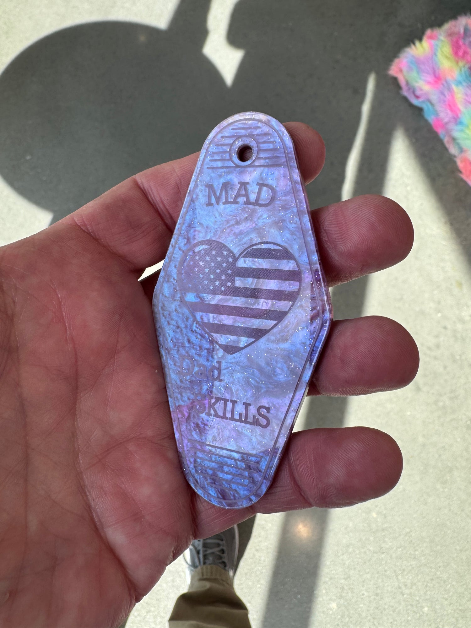 Classic Hotel Keychain Vintage Style