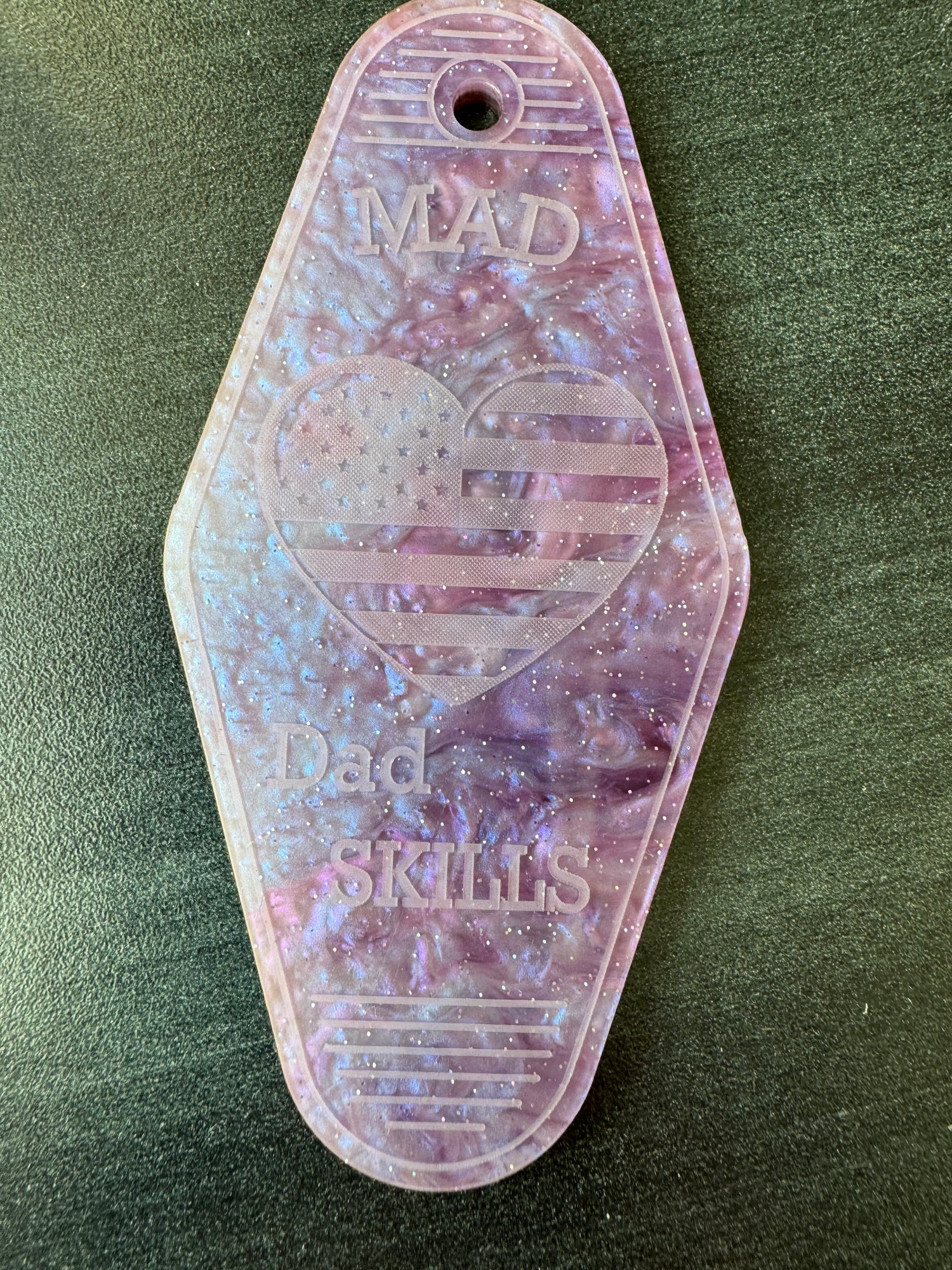 Classic Hotel Keychain Vintage Style