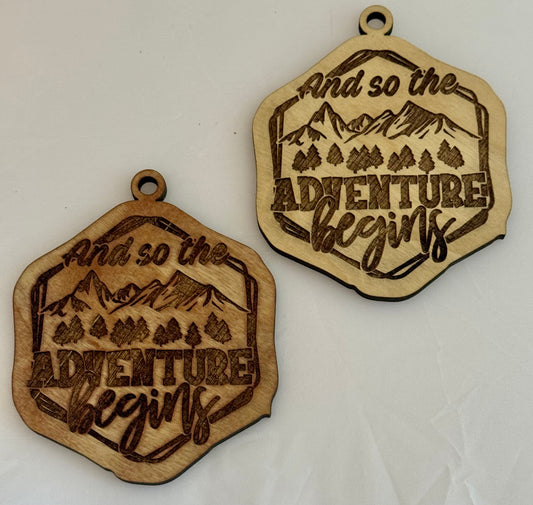 Adventure Bag Tag KeyChain