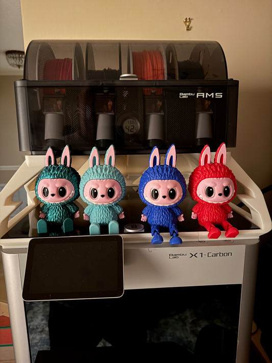 Meet Your New Best Friend: The Custom 3D Printed Labubu!